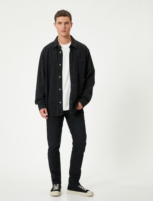   Джинсы мужские Slim Fit со средней посадкой — Brad Jean