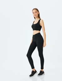 Легинсы женские с высокой талией Slim Fit