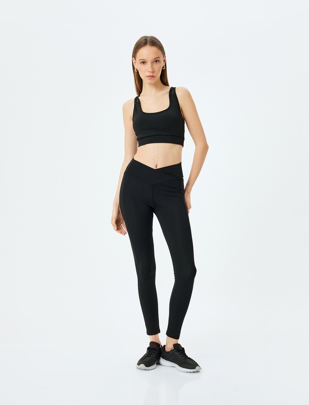   Легинсы женские с высокой талией Slim Fit