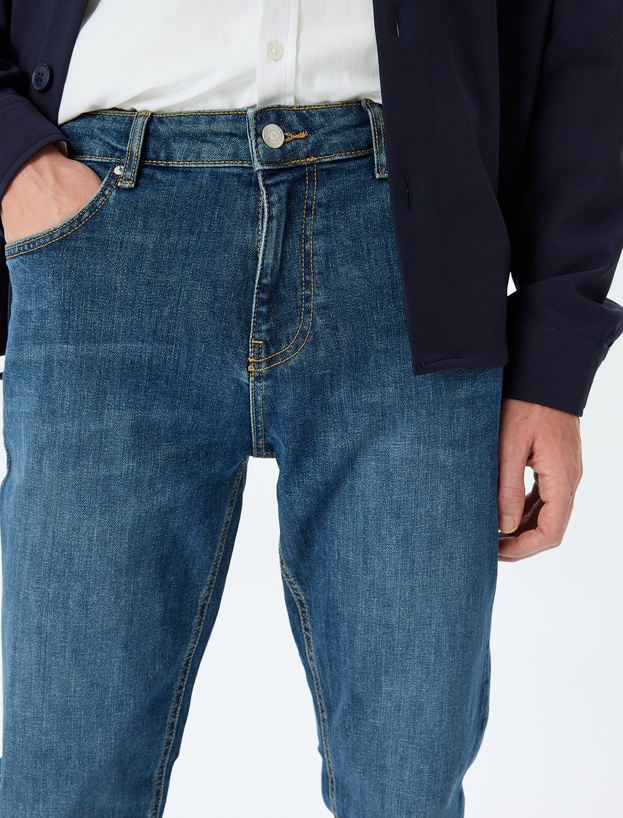   Джинсы Slim Fit мужские — Brad Jean